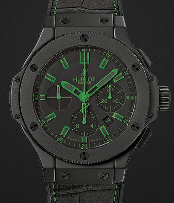 Hublot Replica Watch Limited edition Big Bang All Black Green 44mm 301.CI.1190.GR.ABG11