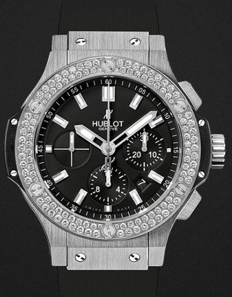 Hublot Replica Watch Big Bang Steel Diamonds 44mm 301.SX.1170.RX.1104