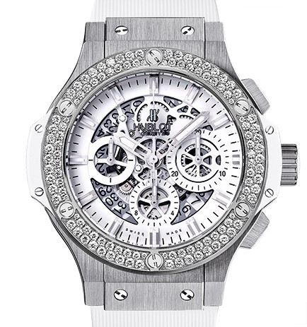 Replica HUBLOT Aero Bang All White Diamonds 311.SE..2010.RW.1104.JSM12 Watch