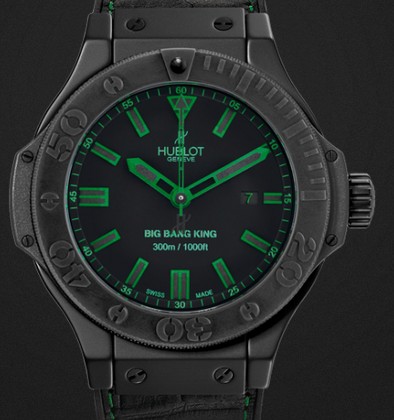 Hublot Watch Big Bang All Black Green 48mm Limited edition 322.CI.1190.GR.ABG11