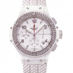 Replica Hublot Big Bang 41mm White Ceramic 341.CL.230.RW.114 Aspen Diamants Watch