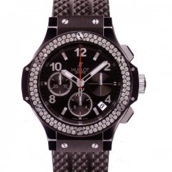 Replica Hublot Big Bang 41mm Black Ceramic 341.CV.130.RX.114 Black Magic Diamants Watch