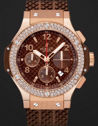 Hublot Jacky bracamontes Watch Big Bang Cappuccino Gold 41mm 341.PC.3380.RC