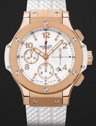 Hublot Replica Watch Big Bang Gold White 41mm 341.PE.2010.RW