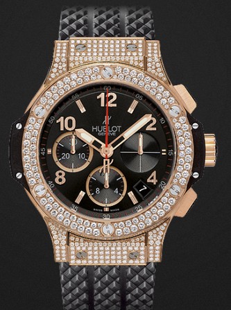 Hublot Replica Watch Big Bang Gold Pavé 41mm 341.PX.130.RX.174