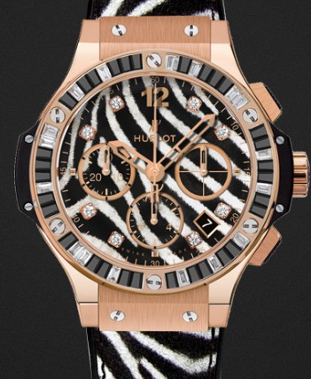 Replica Hublot Jacky bracamontes Limited Editions Big Bang Gold Zebra Bang 41mm Watch 341.PX.7518.VR.1975