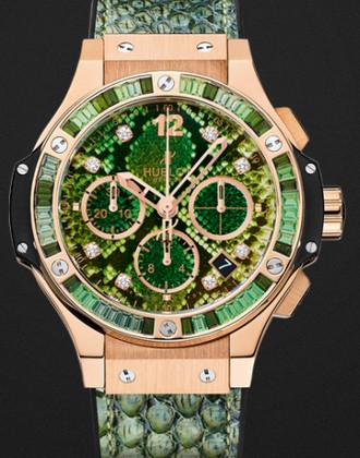 Hublot Replica Watch Limited edition Big Bang Boa Bang Gold Green 41mm 341.PX.7818.PR.1978