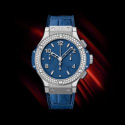 Replica Hublot Steel Tutti Frutti Dark Blue Carat 41mm 341.SL.5190.LR.1104 Watch