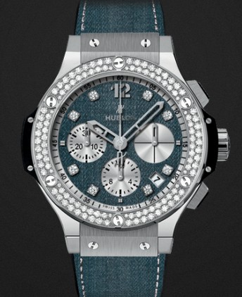 Hublot Replica Watch Limited edition Big Bang Jeans Diamonds 41mm 341.SX.2710.NR.1104.JEANS