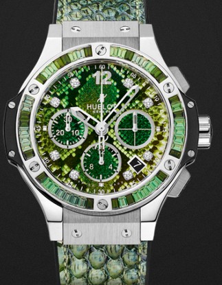 Hublot Replica Watch Limited edition Big Bang Boa Bang Steel Green 41mm 341.SX.7817.PR.1978