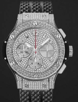 Hublot Replica Watch Big Bang Steel Full Pavé 41mm 341.SX.9010.RX.1704