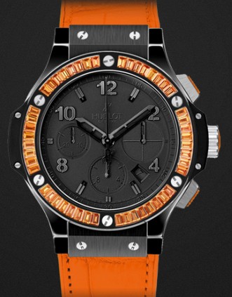 Hublot Replica Watch Big Bang Black Tutti Frutti Black Orange 41mm 342.CO.1110.LR.1906