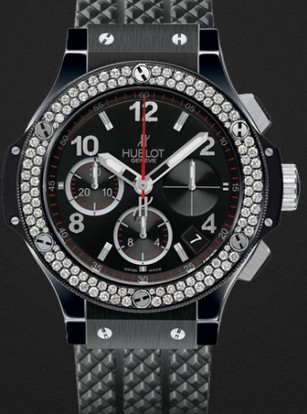 Hublot Replica Watch Big Bang Black Magic Diamonds 41mm 342.CV.130.RX.114