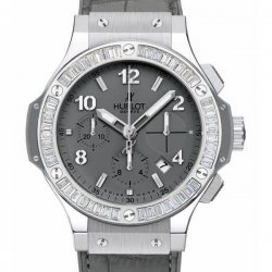 Replica Hublot Big Bang 41mm Steel 342.ST.5010.LR.1904 Early Gray Diamonds Watch