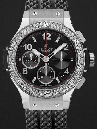 Hublot Replica Watch Big Bang Steel Diamonds 41mm 342.SX.130.RX.114