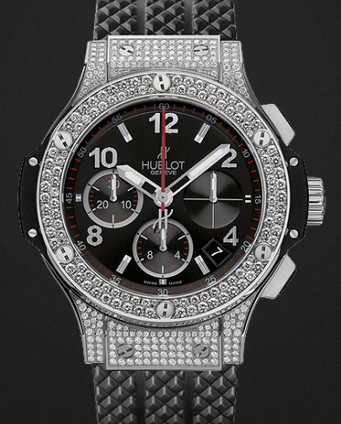 Hublot Replica Watch Big Bang Steel Pavé 41mm 342.SX.130.RX.174