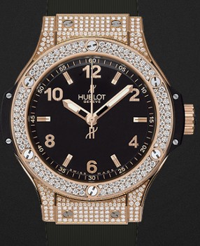 Hublot Watch Big Bang Gold Pavé 38mm 361.PX.1280.RX.1704