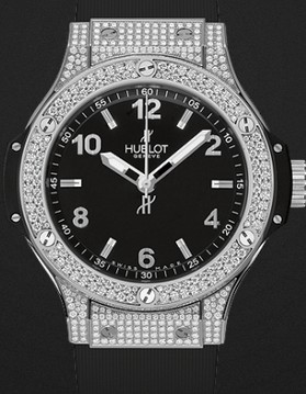 Hublot Watch Big Bang Steel Pavé 38mm 361.SX.1270.RX.1704