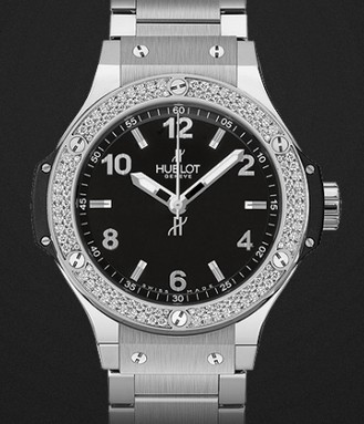 Hublot Watch Big Bang Steel Diamonds Bracelet 38mm 361.SX.1270.SX.1104