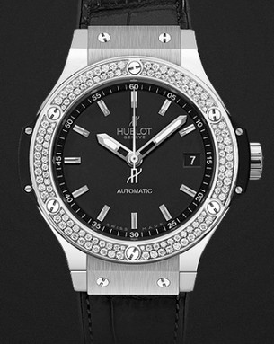 Hublot Watch Big Bang Steel Diamonds 38mm 365.SX.1170.LR.1104