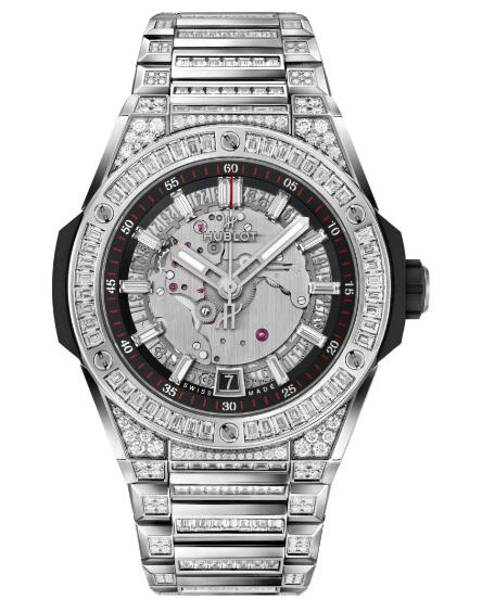 Hublot Big Bang Integrated Time Only Titanium Jewellery 40mm Replica Watch 456.NX.0170.NX.9804