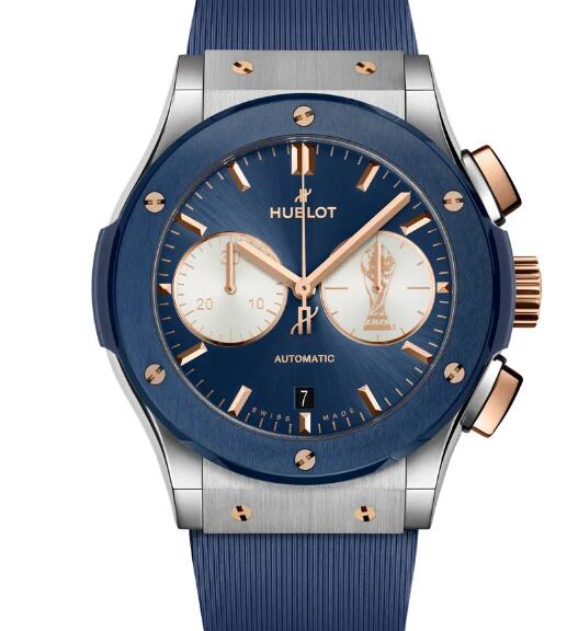 HUBLOT Classic Fusion Chronograph Titanium Asociacion del Futbol Argentino 45 mm Replica Watch 521.NL.7180.RX.AFA24