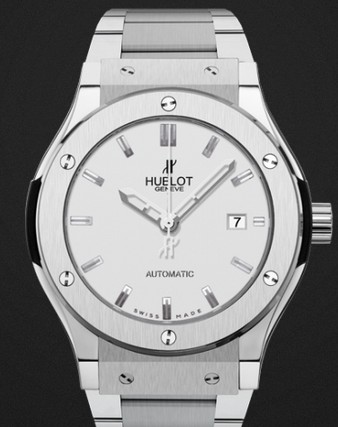 Replica Hublot Watch Classic Fusion Titanium Opalin Bracelet 42mm 542.NX.2610.NX
