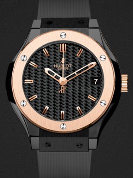 Replica Hublot Watch Classic Fusion Ceramic King Gold 33mm 581.CO.1780.RX