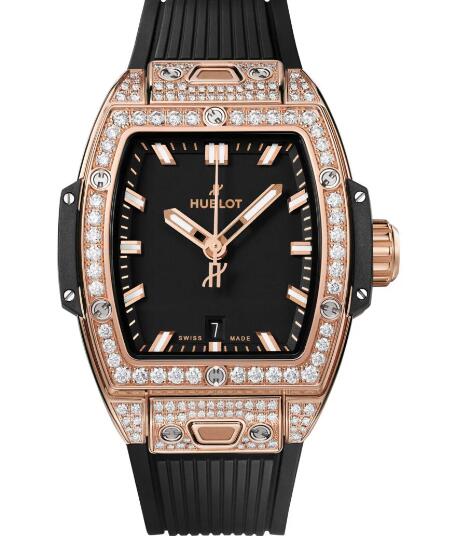 HUBLOT Spirit of Big Bang King Gold Pavé Replica Watch 682.OX.1180.RX.1604