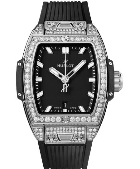 HUBLOT Spirit of Big Bang Steel Pavé Replica Watch 682.SX.1170.RX.1604