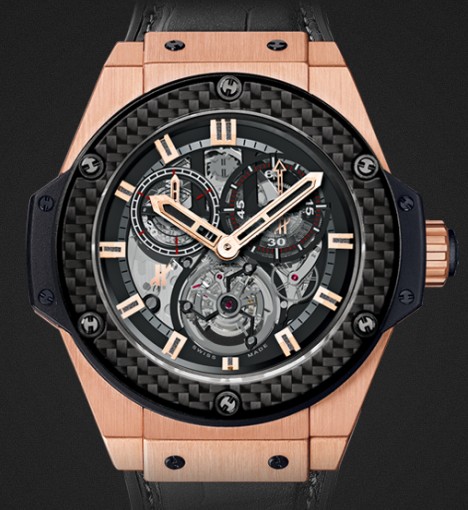 Replica Hublot Watch Limited edition King Power Minute Repeater Chrono Tourbillon 48mm 704.OQ.1138.GR