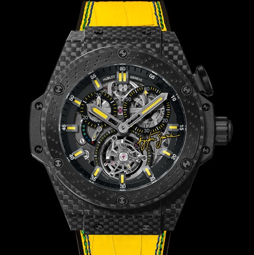 HUBLOT KING POWER 48MM AYRTON SENNA TOURBILLON 708.QM.1129.NR.AES10 Watch