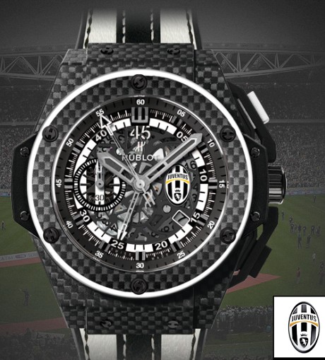 Replica Hublot King Power Juventus 48mm Limited edition 716.QX.1121.VR.JUV13 Watch