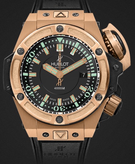 Replica Hublot Watch Limited edition King Power Oceanographic 4000 King Gold 48mm 731.OX.1170.RX