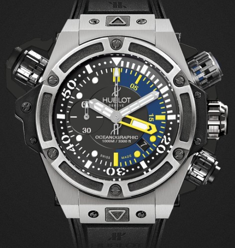 Replica Hublot Watch King Power Oceanographic 1000 Titanium 48mm Limited edition 732.NX.1127.RX