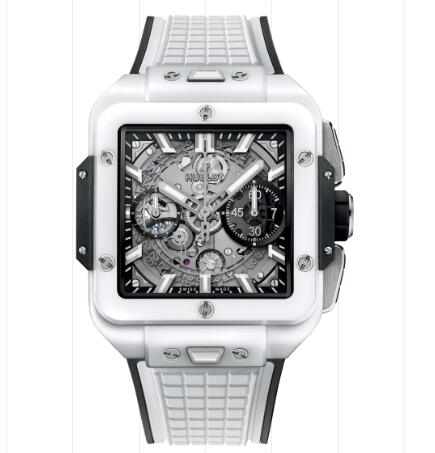 HUBLOT Square Bang Unico White Ceramic 42mm Replica Watch 821.HX.0170.RX