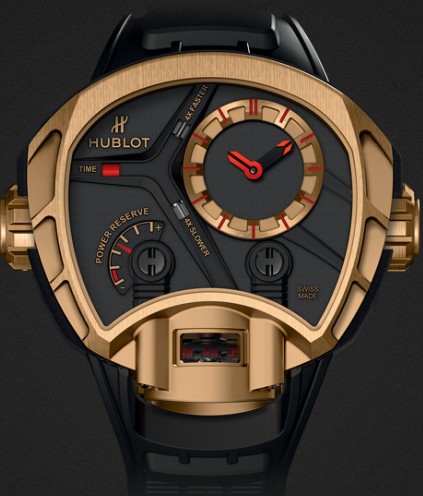 Replica Hublot MP Limited Editions Complications Watch Mp 02 Key of Time King Gold 902.OX.1138.RX