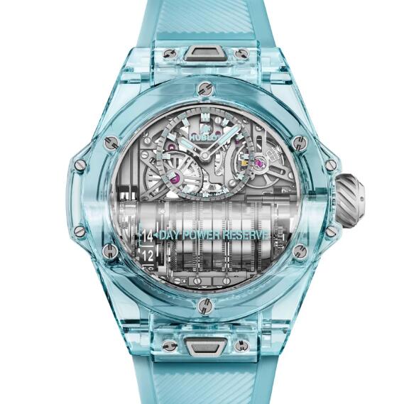 HUBLOT Big Bang MP-11 14 Blue Sapphire Replica Watch 911.JL.0129.RX